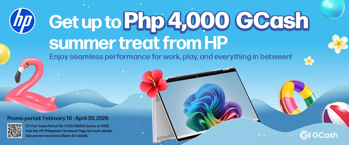 HP GCash back to school promo 2026