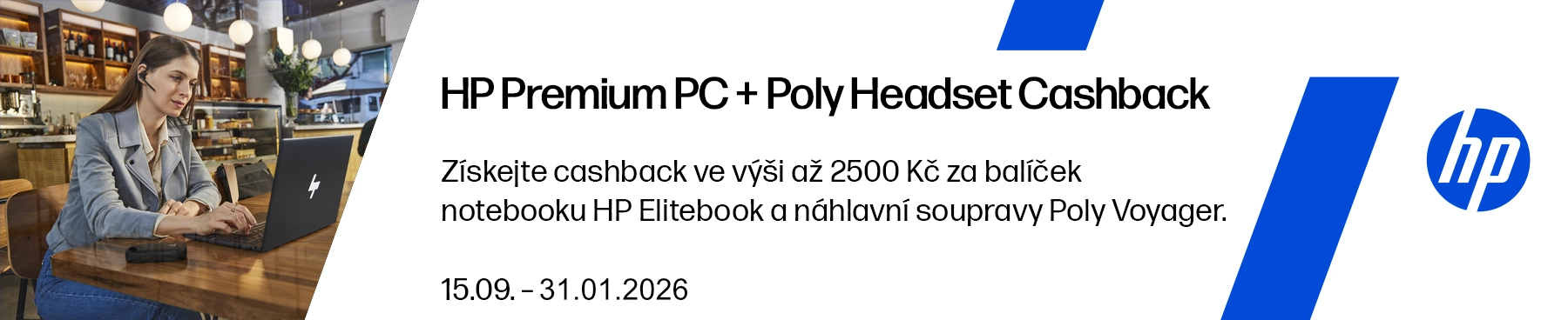 HP Premium PC + Poly Bluetooth Headset Cashback